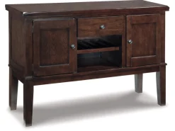Mor Furniture Sideboards, Buffets & Hutches|Haddigan Server In Dark Brown