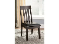 Mor Furniture Dining Chairs|Haddigan Side Chair In Dark Brown, Set Of 2