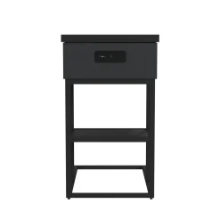 Mor Furniture Accent Tables|Halo Accent C Table In Black