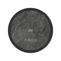 Mor Furniture Sofa & End Tables|Halo Round End Table In Black