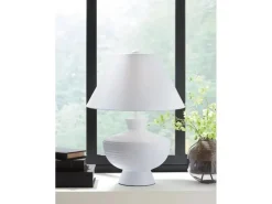 Mor Furniture Shop All Lighting & Lamps|Office Lighting|Harelwood Table Lamp In White