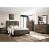 Mor Furniture Bedroom Sets|Harlington Panel Bed, Dresser, Mirror & Nightstand In Walnut, Full