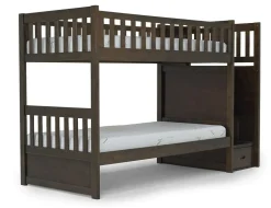 Mor Furniture Kids Beds & Bunk Beds|Harlow Bunk Bed In Espresso, Twin/Twin