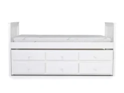 Mor Furniture Kids Beds & Bunk Beds|Harlow Captain Bed W/ Storage Trundle In Espresso