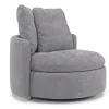 Mor Furniture Chairs|Harrison Swivel Chair In Helio Pewter 100