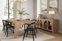 Mor Furniture Media Consoles & Hutches|Tv Stands|Heron Media Console In Natural, 70 Inch