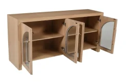 Mor Furniture Media Consoles & Hutches|Tv Stands|Heron Media Console In Natural, 70 Inch