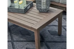 Mor Furniture Outdoor Coffee Tables|Hillside Barn Outdoor Coffee Table In Gray/Brown