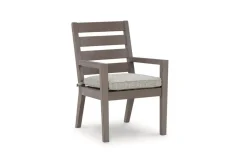 Mor Furniture Outdoor Dining Sets|Hillside Barn Outdoor Dining Table, 4 Side Chairs & 2 Arm Chairs In Gray/Brown