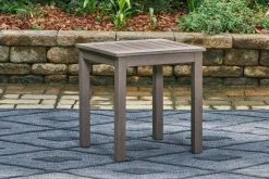 Mor Furniture Outdoor Accent Tables|Hillside Barn Outdoor End Table In Gray/Brown
