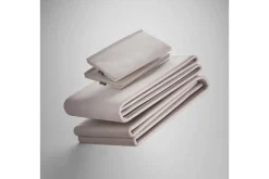 Mor Furniture Duvets & Coverlets|Sheets & Pillowcases|Iced Bamboo Cooling Sheets & Pillowcase Set In Charcoal, Twin