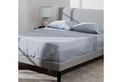 Mor Furniture Duvets & Coverlets|Sheets & Pillowcases|Iced Bamboo Cooling Sheets & Pillowcase Set In Charcoal, Twin