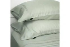 Mor Furniture Duvets & Coverlets|Sheets & Pillowcases|Iced Bamboo Cooling Sheets & Pillowcase Set In Charcoal, Twin