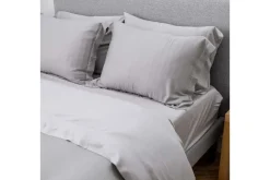 Mor Furniture Duvet & Coverlets|Duvets & Coverlets|Iced Duvet Set In Light Gray, Twin