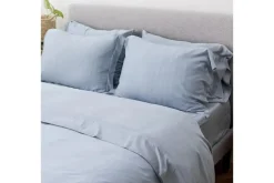 Mor Furniture Duvet & Coverlets|Duvets & Coverlets|Iced Duvet Set In Light Gray, Twin
