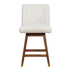 Mor Furniture Counter Height Stools|Barstools|Isabella Swivel Counter Height Stool In Beige