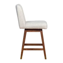 Mor Furniture Counter Height Stools|Barstools|Isabella Swivel Counter Height Stool In Beige