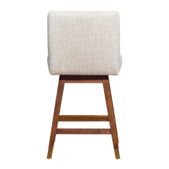 Mor Furniture Counter Height Stools|Barstools|Isabella Swivel Counter Height Stool In Beige