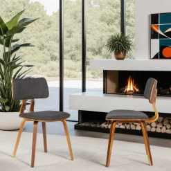 Mor Furniture Dining Chairs|Jaguar Side Chair In Charcoal