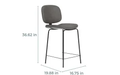 Mor Furniture Counter Height Stools|Barstools|James Counter Height Stool In Slate