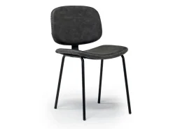 Mor Furniture Dining Chairs|James Side Chair In Mocha Leather