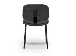 Mor Furniture Dining Chairs|James Side Chair In Mocha Leather