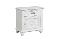 Mor Furniture Bedroom Sets|Jamestown Panel Bed, Dresser, Mirror & Nightstand In , Queen White