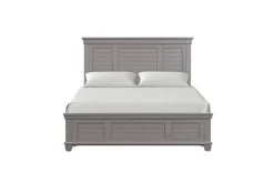 Mor Furniture Beds|Jamestown Panel Bed In Gray, Queen