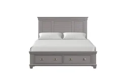 Mor Furniture Storage Beds|Beds|Jamestown Storage Bed In , Queen White