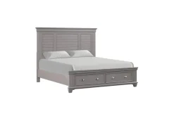 Mor Furniture Storage Beds|Beds|Jamestown Storage Bed In , Queen White