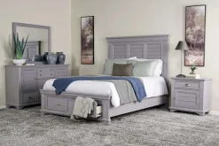 Mor Furniture Storage Beds|Beds|Jamestown Storage Bed In , Queen White