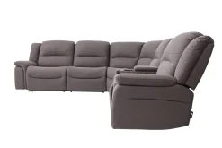 Mor Furniture Reclining Sectionals|Sectionals|Jaxon 6 Piece 2 Power Sectional In Mushroom