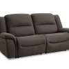 Mor Furniture Reclining Loveseats|Reclining Sofas|Jaxon 2 Power Loveseat In Mushroom
