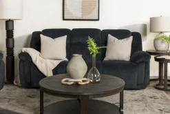 Mor Furniture Sofas|Jayne Power Sofa W/ Drop Down Table In Brown