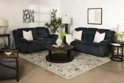 Mor Furniture Sofas|Jayne Power Sofa W/ Drop Down Table In Brown