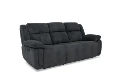 Mor Furniture Reclining Sofas|Sofas|Jayne Reclining Sofa W/ Drop Down Table In Charcoal