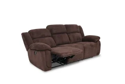 Mor Furniture Reclining Sofas|Sofas|Jayne Reclining Sofa W/ Drop Down Table In Charcoal