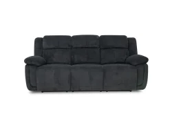 Mor Furniture Reclining Sofas|Jayne Reclining Sofa W/ Drop Down Table & Console Loveseat In Charcoal
