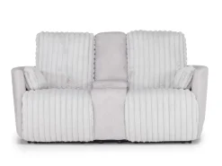 Mor Furniture Reclining Sofas|Jessica Reclining Sofa & Console Loveseat In Presley Fog/Charlotte Mist
