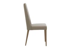 Mor Furniture Dining Chairs|Jo Leather Side Chair In Aspen