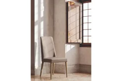 Mor Furniture Dining Chairs|Jo Leather Side Chair In Aspen