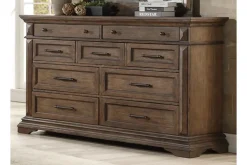 Mor Furniture Dressers & Chests|Jolie Vue Dresser In Brushed Walnut
