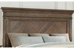 Mor Furniture Beds|Jolie Vue Panel Bed In , Queen Brushed Walnut