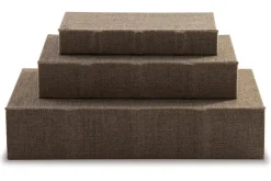 Mor Furniture Trays & Boxes|Jolina Box In Black, Set Of 3