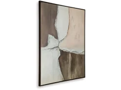 Mor Furniture Wall Art & Accents|Jonward Abstract Wall Art In Brown/Tan/White