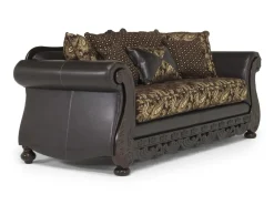 Mor Furniture Sofas|Jupiter Sofa In Gold & Dark Brown