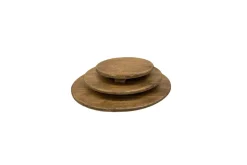 Mor Furniture Trays & Boxes|Kaidler Tray In Honey Brown, Set Of 3