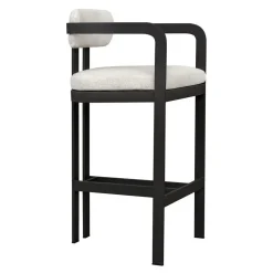 Mor Furniture Barstools|Kalmar Outdoor Barstool In Black