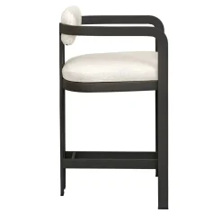 Mor Furniture Counter Height Stools|Barstools|Kalmar Outdoor Counter Height Stool In Black