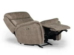 Mor Furniture Recliners|Kamari 2 Power Gliding Recliner In Gray